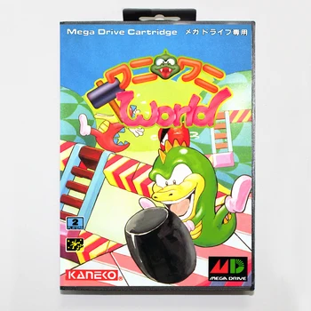  Wani Wani Lume 16bit MD Carte de Joc Pentru Sega Mega Drive/ Genesis cu Cutie de vânzare cu Amănuntul