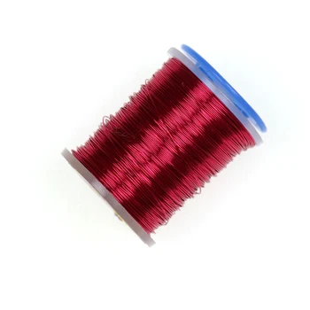  Wifreo 0,2 mm Ultra Sârmă Fly Tying Mici Sârmă de Cupru pentru Nervuri Greutate Flash Sârmă Organisme Dublaj Perii Brassie Fire Metalice