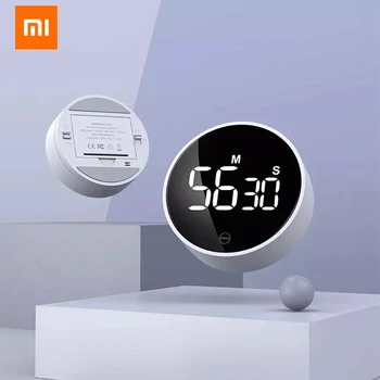  Xiaomi Miiiw Digital Timer Bucătărie Magnetic Temporizator cu 3 Niveluri de Volum 2 Non-Alunecare Tampoane de Ou cu Mare Ecran cu LED-uri