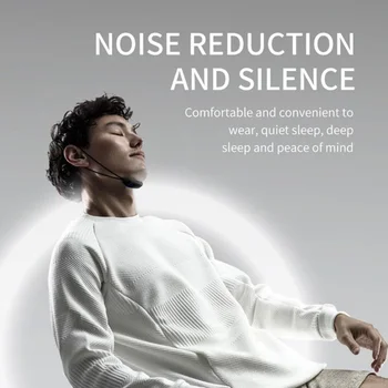  Xiaomi Smart Anti-sforait Dispozitiv Electric Portabil pentru Ureche Somn Confortabil Opri Sforăit de Îngrijire a Sănătății de Apnee în Somn de Ajutor