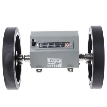  Z96-F Meter Contor Mecanic Lungime Distanță Dublă De Rulare A Roții 1-9999.9 M pentru Lungimea de Măsurare Mecanice Unități R9UF