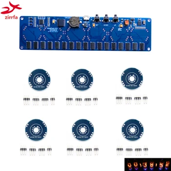  Zirrfa 5V Electronice DIY kit in8 in8-2 in12 in14 in16 in17 Tub Nixie LED-uri digitale ceas cadou circuit kit PCBA, Nu tuburi