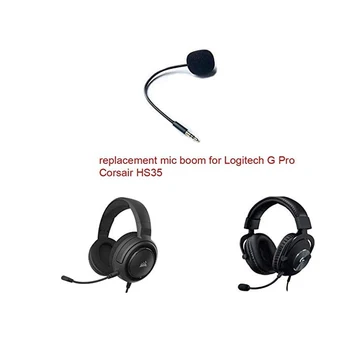  Înlocuirea de microfon microfon Boom-ul Compatibil pentru Logitech G Pro G433 Corsair HS35 HS45 Xbox One PS4 Nintendo Comutator Calculator PC