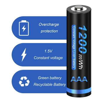  1.5 V AA+AAA Reîncărcabile Baterii AA de 1.5 V Baterie Reîncărcabilă Litiu de 1.5 V AAA Baterii Li-ion Și 1.5 V AAA AA Încărcător de Baterie