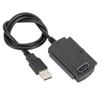  1 buc USB 2.0 La IDE SATA Adaptor Convertor Cablu De 2.5 3.5 Inch Hard Disk HD
