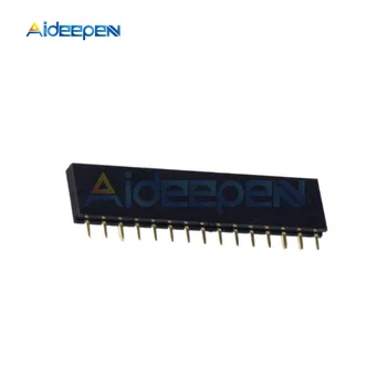  10buc 1X15 15Pin 2.54 mm Pas PCB Feminin Antet Pin Conector Drept Singur Rând