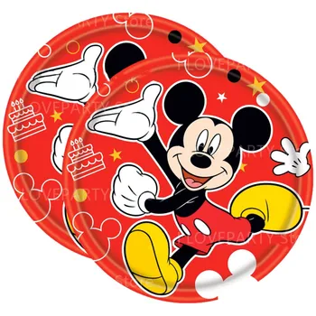  18pcs Mickey Mouse, Baloane Ziua de 12 țoli Balon Latex Baby shower Petrecere de Ziua de Decorare pentru Copii Balon cu Aer Globos Jucărie