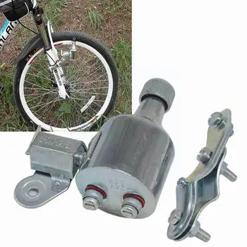  1buc Spate Dinamo Motorizate Stop Eco Friendly Universal Generator de Ciclism în aer liber Frecare Biciclete Lumina Instal Suport Q1G4