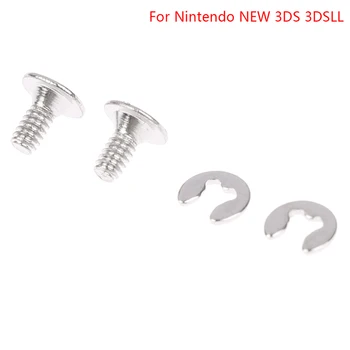  1Pair Pentru Nintendo NEW 3DS 3DSLL Baterie Capac Spate Șuruburi Fixați Șurubul de Reparare