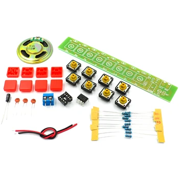 1Set NE555 Componente Electronice Pian Electric, Orga Modul DIY Kit