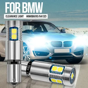  2 buc H6W BAX9S 64132 LED-uri Lumina de Parcare Canbus Pentru BMW Seria 1 F20 F21 2-Seria F22 F23 F87 Seria 3 F30 F80 F31 F34 X5 E53