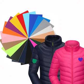  20 De Culori Auto-Adezive Plasturi Pânză Decorare Autocolant Nailon Tăiat Gratuit Diy Reparații În Jos Jacheta Impermeabil Appliqued Găuri Ruperea