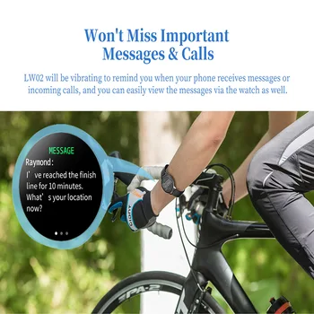  2022 ceas Inteligent LW02 Femei Heart Rate monitor Tensiunii Arteriale Men Sport Smartwatch Fitness Tracker Conectați Android IOS Telefon