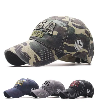  2022 Nou Camuflaj Militar Șapcă de Baseball pentru Bărbați statele Unite ale americii Armata Tactice Snapback Cap Reglabil Camo Pălării de Vânătoare pentru Barbati Femei Gorras