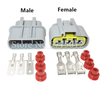  3 Gaura Impermeabil Bărbat-Femeie Conector Electric Auto Sigilate Plug Auto Fan Cablu Priza