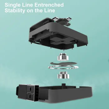  3-În-1 Micro USB de Tip C IOS Telefon Mobil Cablu de Încărcare Protecție cablu Cablu Retractabil Cablu de Date Rapid de Încărcare Cablu de Telefon Mobil