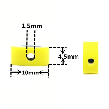  30Pcs 10mm deochi Rotund de Lut Polimeric, Margele Sunt Folosite Pentru a Câștiga Bijuterii DIY Brățară Colier Accesorii #A61a01