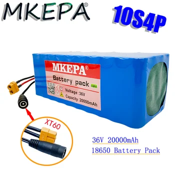  36V 10S4P 20Ah bateria 500W baterie de mare putere 42V 20000mAh Ebike biciclete electrice BMS 42v baterie cu xt60 plug
