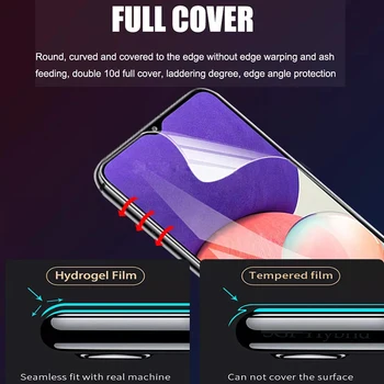  3PCS Full film de Acoperire Pentru Samsung Galaxy A33 film Pentru Samsung A13 A23 A33 A53 A73 5G Hidrogel de Film Protector de Ecran