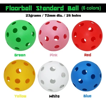  4/8Pcs Floorball Stick Minge din PVC din material Plastic Moale de Baseball, Mingi de Sport Instruire Practică Hochei pe Gheață Ball