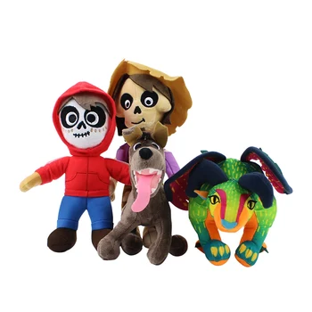  4styles Film Jucării de Pluș Nou Coco Miguel Hector Pluș Umplute Papusa Moale Jucării Drăguț Cadouri Pentru Copii, Cadouri pentru Copii
