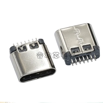  50PCS/Lot Tip-14P C/14Pin Atelă de tip USB de sex Feminin Jack/Mufa Conector Pentru Incarcare