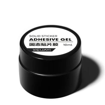  8 ml Ușor Stick Solid Nail Patch Gel Cleios Bond Adeziv Lipici UV Nu Curge Modelare Stick Sfaturi Clare Solid Unghii Gel