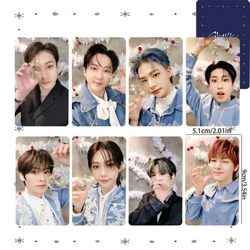  8PCS/Set Kpop fără stăpân COPII Nou Album de Basm LOMO Carduri Han Hyunjin Photocards carte Poștală Foto Carduri pentru Fanii Colecție de Cărți