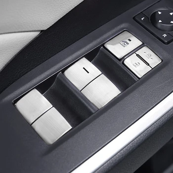  Accesorii auto Pentru Toyota RAV4 XA50 2019-2021 2022 2023 Hibrid Geam Ridicați Butonul de Autocolante Ușă de Blocare Deblocare Capac Ornamente