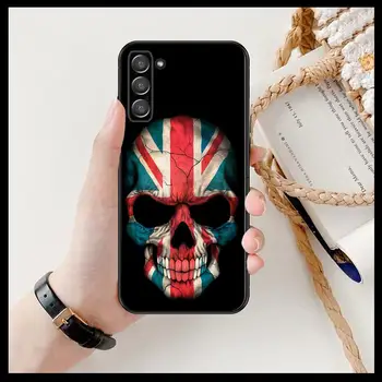  Anglia Britanic marea Britanie Union Jack Flag Telefon acopere coca Pentru SamSung Galaxy s6 s7 S8 S9 S10E S20 S21 S5 S30 Plus S20 fe 5G Lite Ultra