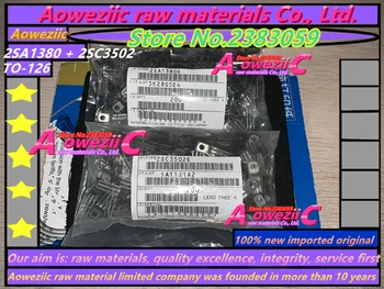  Aoweziic noi de originale importate 2SC3502 2SA1380 2SC3502 A1380 C3502 SĂ-126 E tranzistor