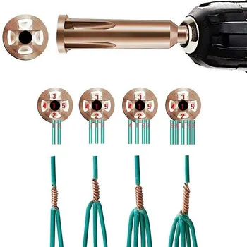  Automată De Sârmă Stripteuză Sârmă Răsucită Instrument Cablu Peeling Răsucire Conector Electrician De Separare Artefact Conector Unelte De Mână