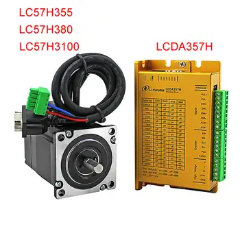  Buclă închisă servo stepper motor driver kit cu encoder LCDA357H și LC57H355 LC57H380 LC57H3100 Pentru Router CNC strung