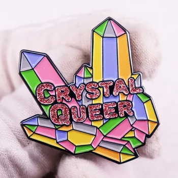  Cea mai bună Calitate Rainbow Flag-mai Puternici Împreună, Lesbiene, Bisexuali Gay LGBT Ace Pisica Unicorn Email Metal, Insigne Rever Broșe Cadouri