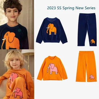  Coreeană Haine pentru Copii Jachete Pantaloni Pentru 2023 Nouă Primăvară Copii Băieți Fete cu Gluga Pulovere Copil pentru Copii Imbracaminte Adolescenti