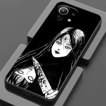  De Groază japonez Stil Manga Telefon Caz Pentru Xiaomi Mi 11 11T 11X Pro Lite NE 12 POCO X3 F3 M3 M4 NFC Pro Moale Subțire Acoperă funda