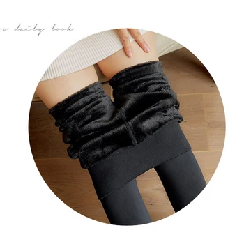  De Iarnă Pentru Femei Dresuri De Toamna Ciorapi Chilot Negru Medias Dresuri Din Nylon De Înaltă Elastic Ține De Cald Gros Lung Ciorapi Ciorapi