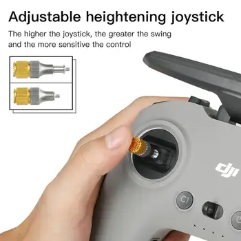  Degetul mare Rocker Reglabil Joystick Tije Compatibil pentru Dji Mini3 Pro/avata/fpv Cu Ecran de Control de la Distanță