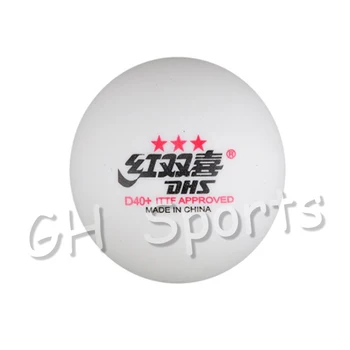  DHS 3 stele D40+ mingi de tenis de masă Inițială de 3 stele păreau nou material ABS plastic, mingi de ping-pong poli
