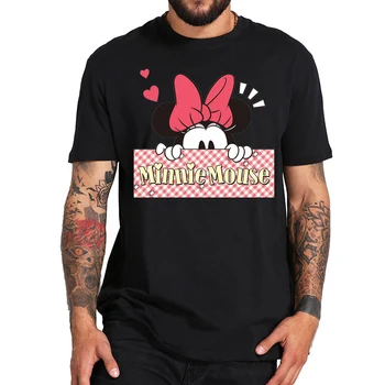  Disney Desene animate Drăguț T-shirt de sex Masculin Mickey Mouse Minnie Casual T-shirt Femei de Top de Vară cu mânecă Scurtă Tricou Unisex