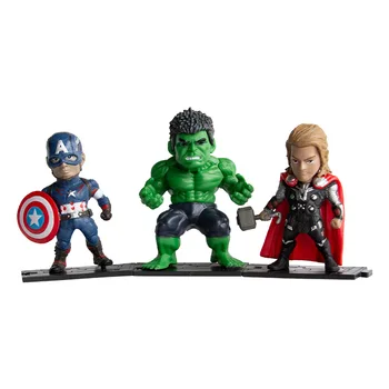  Disney Marvel, Figurină De Acțiune Jucării Avengers Super Eroul Spiderman Thor Iron Man Model De Papusa Jucării Băieți Tort De Decorare