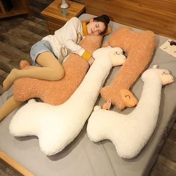  Drăguț Alpaca Jucărie De Pluș Japoneză Alpaca Somn Perna Moale De Oaie Umplute Mare Llama Animal Perna Pat Acasă Decor Cadou