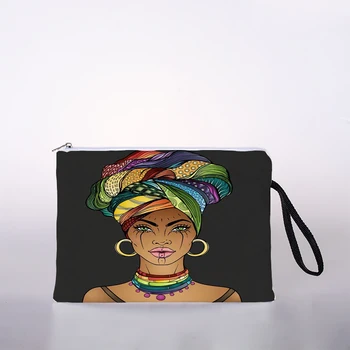  Femeile africane sac de cosmetice impermeabil de imprimare la modă turtle frunze de toaletă geanta de călătorie personalizate ambreiaj