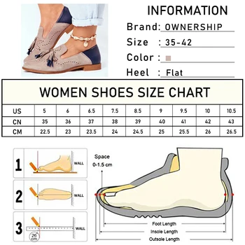  Femeile Bocanc Apartamente Toamna Noua Femeie de Moda Ciucure Rotund Toe Pantofi cu Franjuri din Piele PU Mocasini Femei Încălțăminte Plus Dimensiune 35-42
