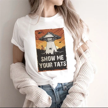  Femeile cu Ochii de Arta de Imprimare Tricou de Moda anilor ' 90 Drăguț Vrăjitoare de Magie Maneci Scurte Doamna Haine Topuri Teuri de Imprimare de sex Feminin Tricou T-Shirt