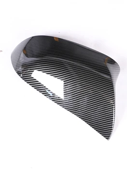  Fibra de Carbon Model retrovizoare Oglinda Laterala Capace de Stil M Pentru BMW X3 F25 X4 F26 X5 F15 X6 F16-2018 Negru Lucios