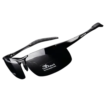  Gatiti Rechin noi de aluminiu, magneziu ochelari de soare pentru barbati ochelari de soare HD polarizate drivere de conducere ochelari de culoare maree