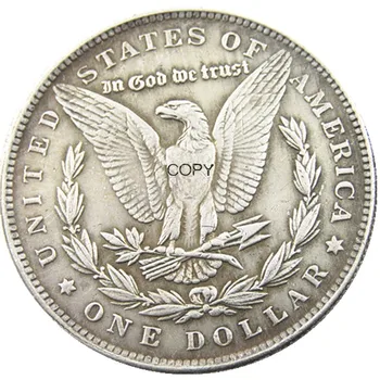  HB(155)NE Vagabond Morgan Dollar Craniu Zombie Schelet de Argint Placat cu Copia Monede