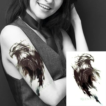  Impermeabil Tatuaj Temporar Autocolante pană de vultur animal Fals Tatuaj Flash Tatuaj Body Art tatuaje pentru Fete Femei Barbati copil