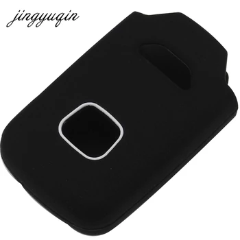  Jingyuqin Silicon 5 Butoane Telecomanda Smart Key Fob Caz Acoperire pentru Honda /Civic /Accord Pilot 2016 2017